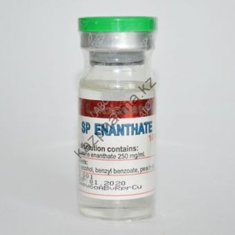 Enanthate (Тестостерон энантат) SP Laboratories балон 10 мл (250 мг/1 мл) - Капшагай